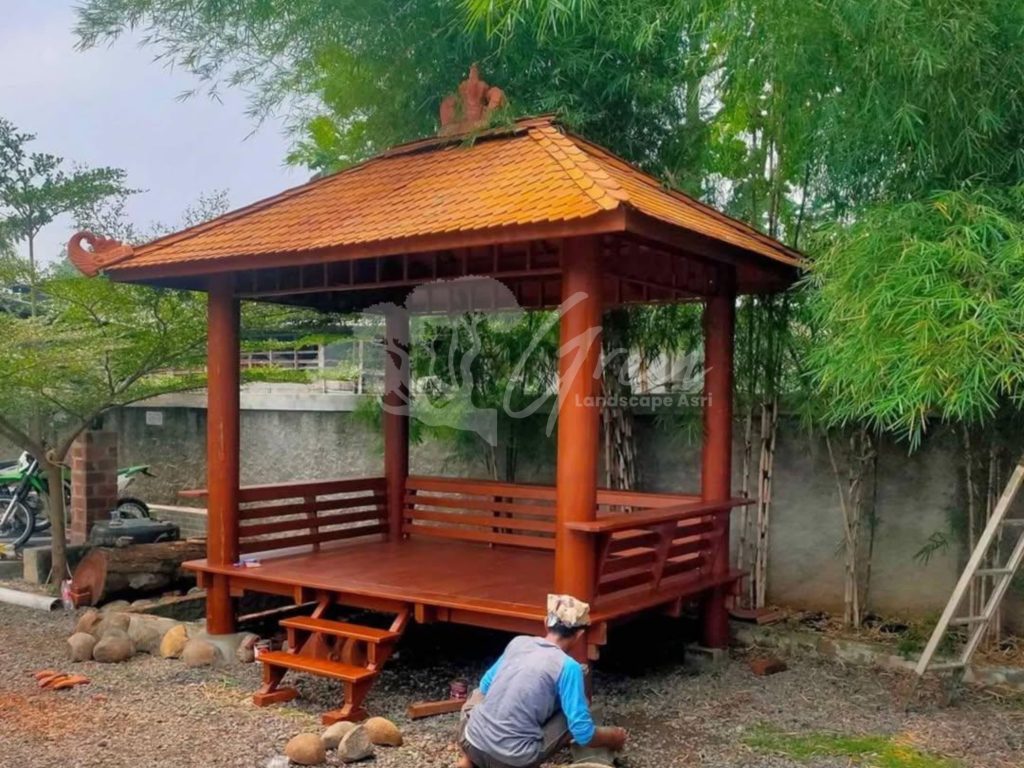 Jasa Pembuatan Saung Gazebo