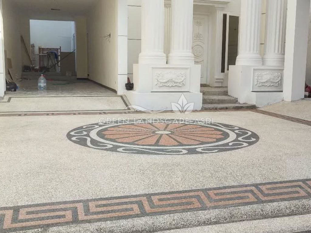 jasa pembuatan batu sikat carport