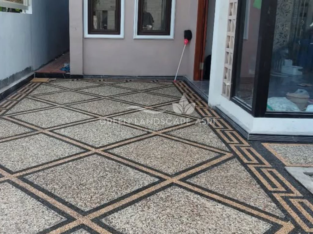 lantai batu sikat