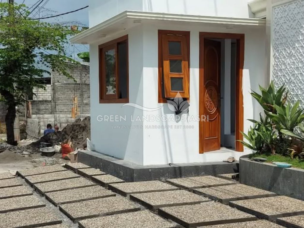 lantai batu sikat