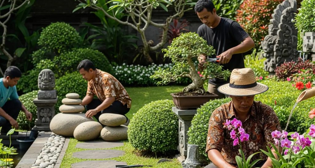 Cara Membuat Taman Tetap Indah di Musim Hujan