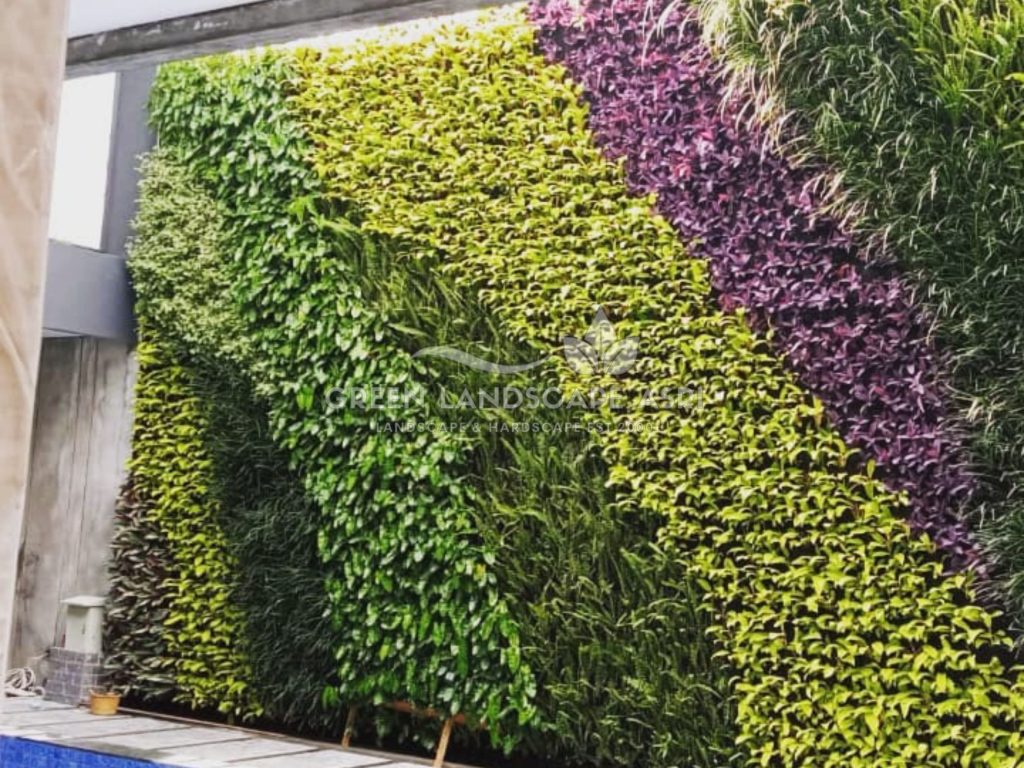 Jasa Bikin Vertical Garden Asli & Sintetis