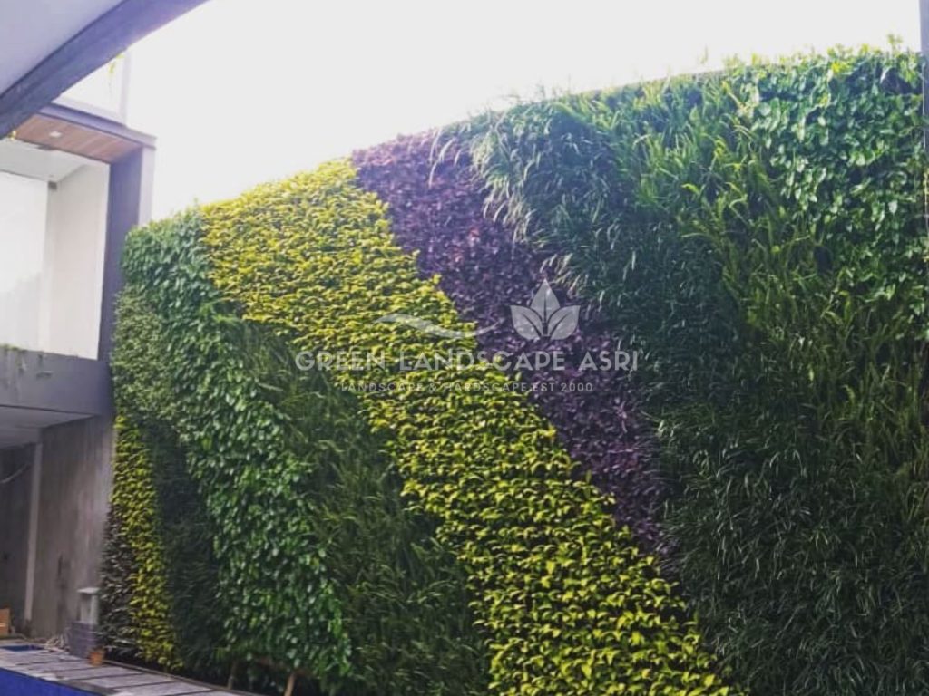 Jasa Bikin Vertical Garden Asli & Sintetis