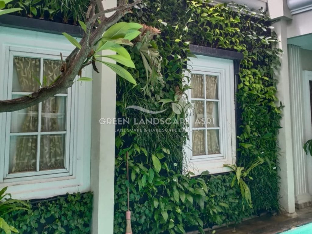 Jasa Bikin Vertical Garden Asli & Sintetis