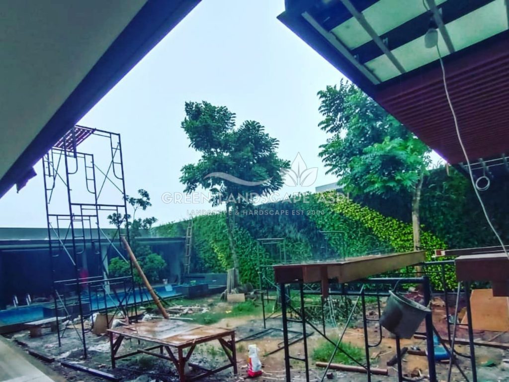 Jasa Bikin Vertical Garden Asli & Sintetis