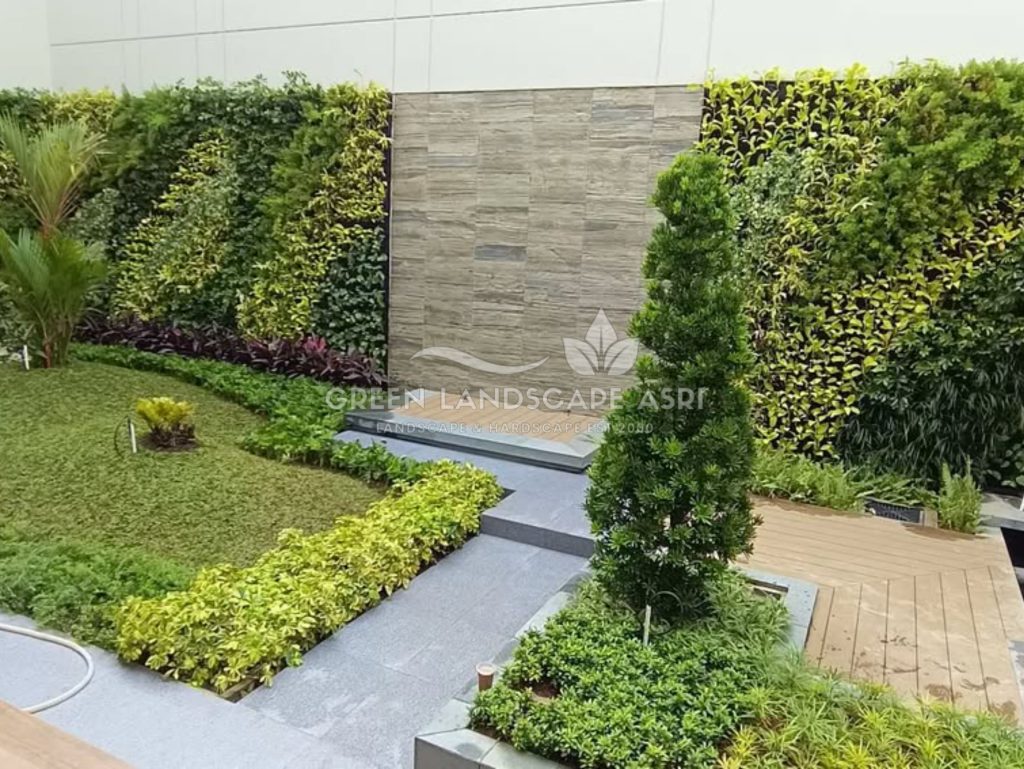 Jasa Bikin Vertical Garden Asli & Sintetis