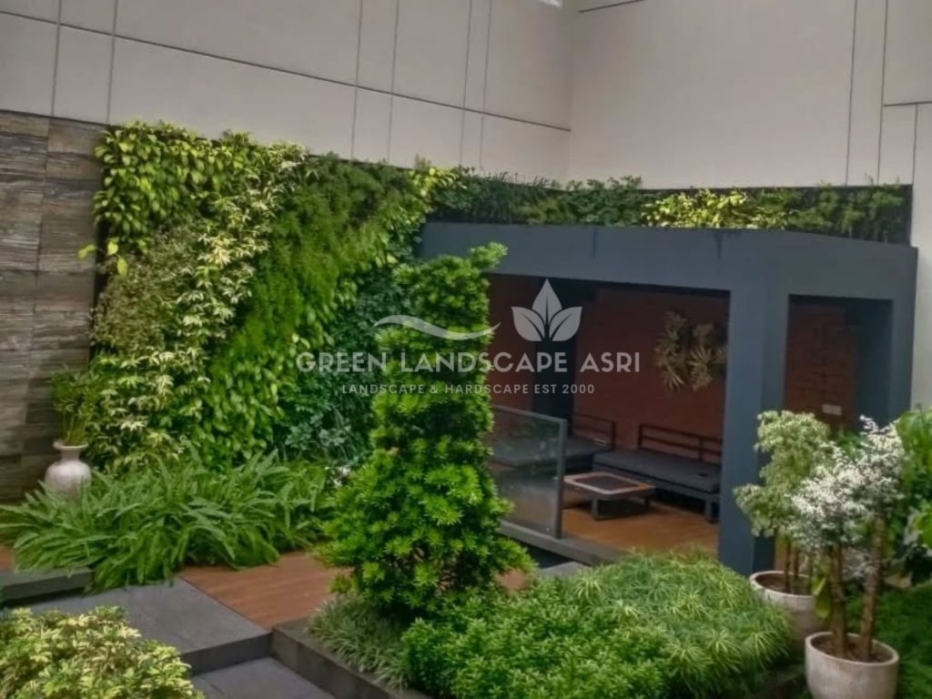 Jasa Bikin Vertical Garden Asli & Sintetis