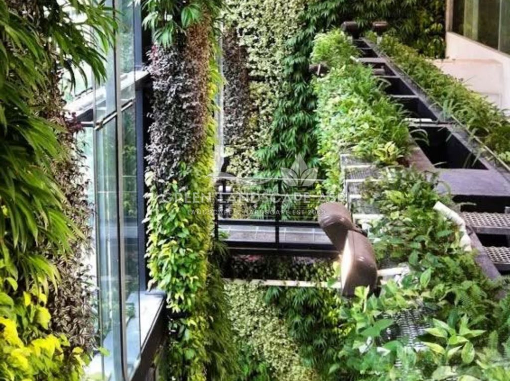 Jasa Bikin Vertical Garden Asli & Sintetis