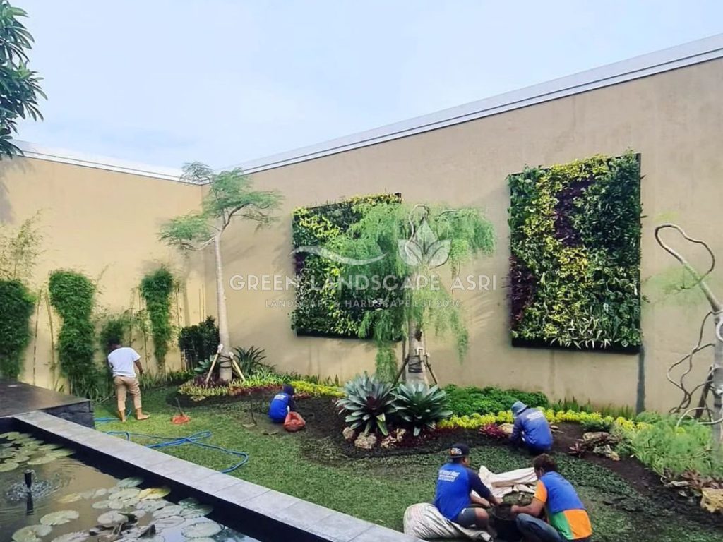 Jasa Pasang Taman Vertikal