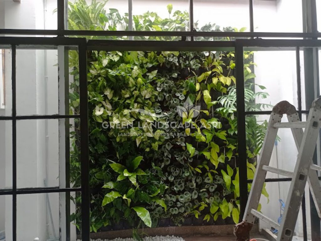 Jasa Vertical Garden Tanaman Asli