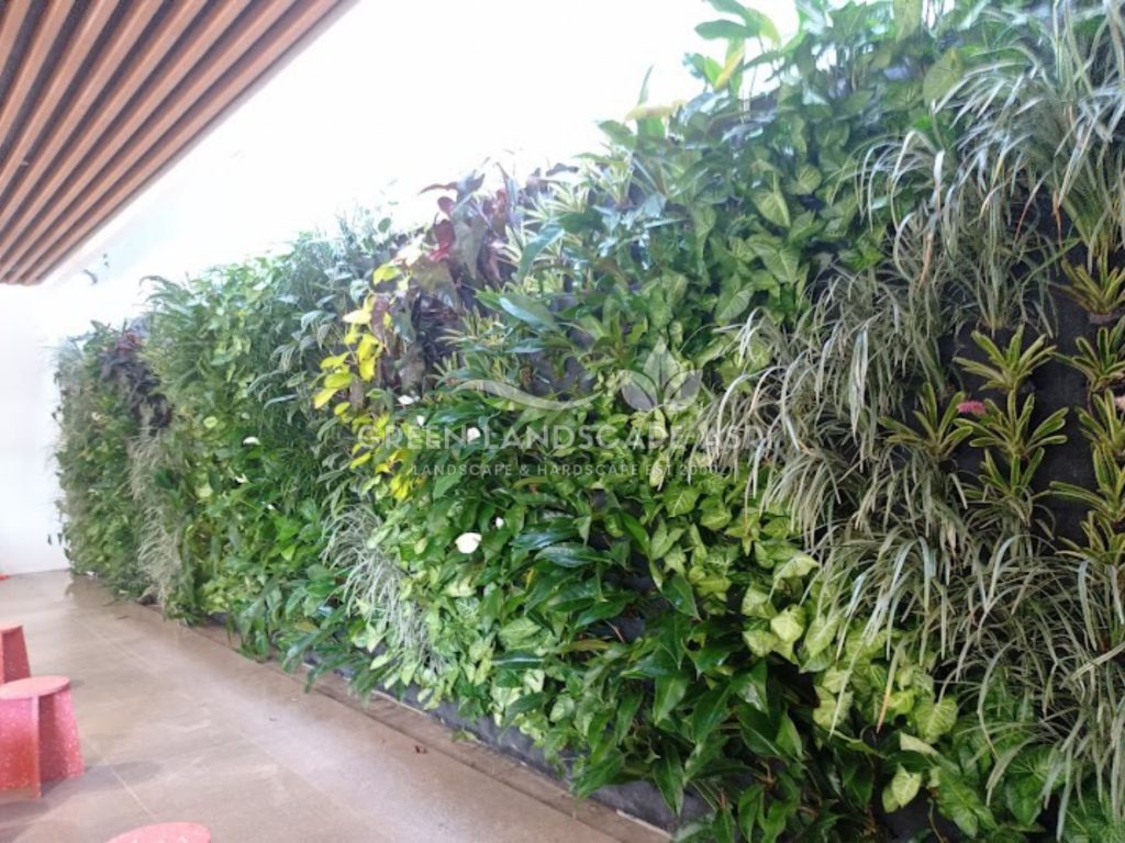 Jasa Vertical Garden Tanaman Asli