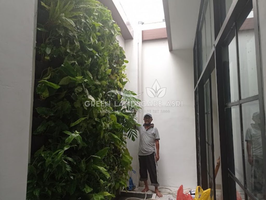 Jasa Vertical Garden Tanaman Asli