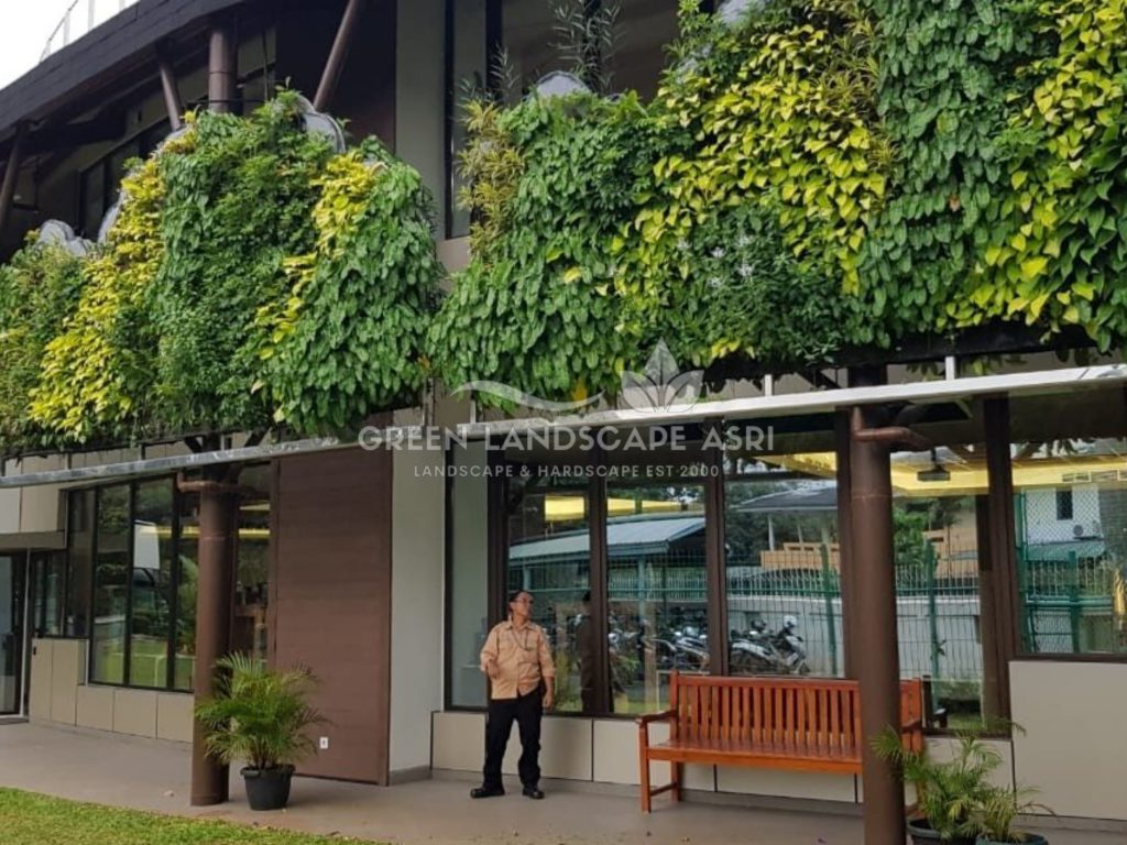Jasa Vertical Garden Tanaman Asli