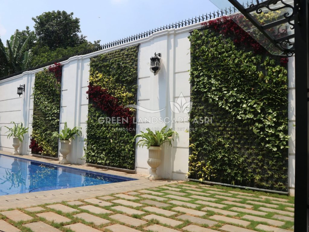 Jasa Vertical Garden Tanaman Asli