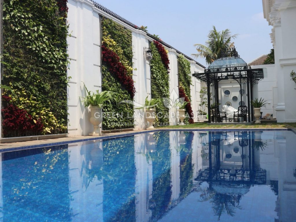 Jasa Vertical Garden Tanaman Asli