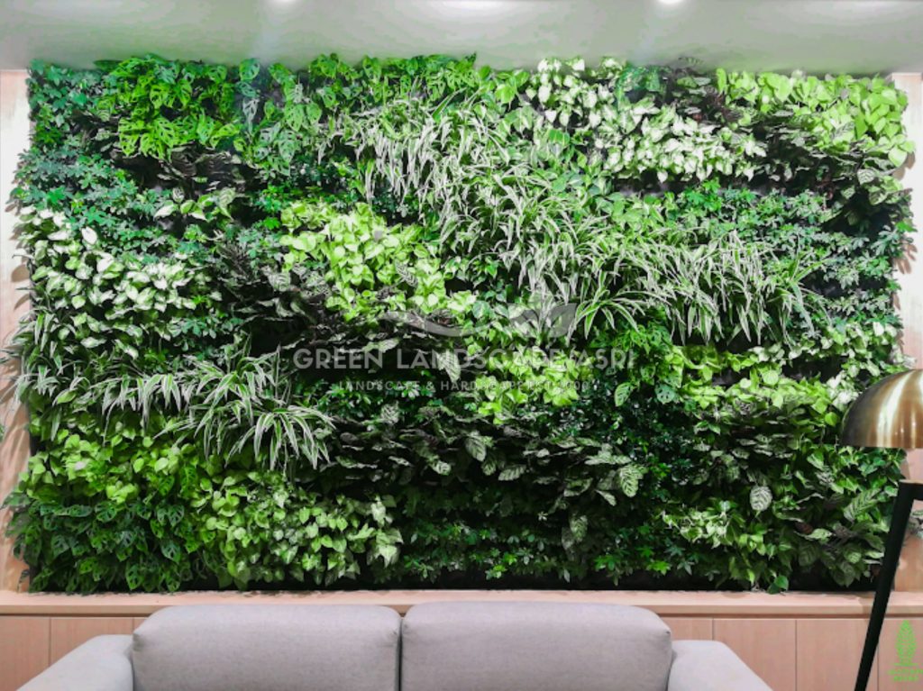 Jasa Vertical Garden Tanaman Asli