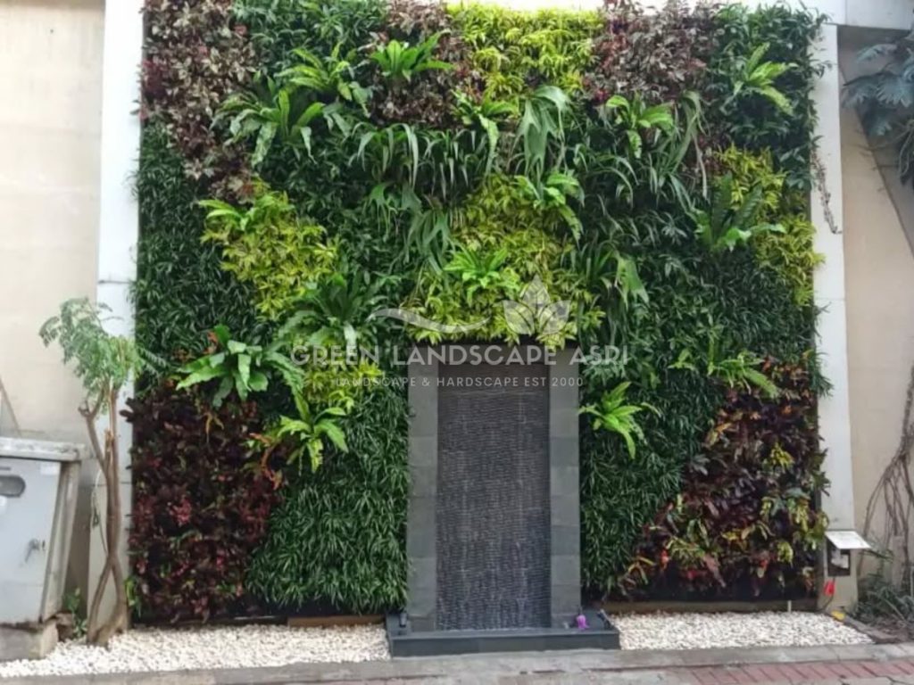 Jasa Bikin Vertical Garden Asli & Sintetis
