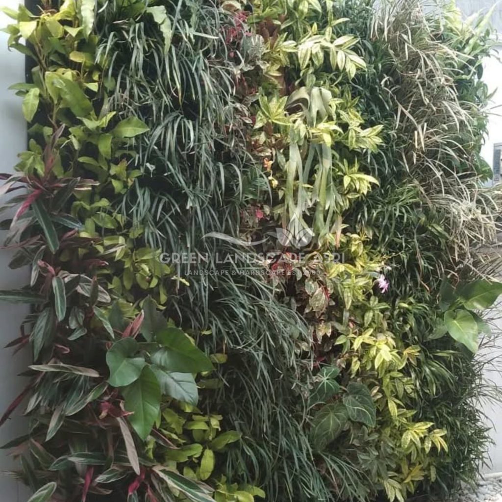 Jasa Bikin Vertical Garden Asli & Sintetis