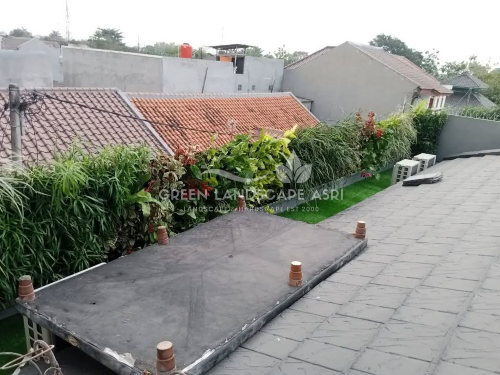 Jasa Bikin Vertical Garden Asli & Sintetis