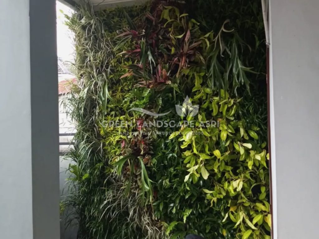 Jasa Bikin Vertical Garden Asli & Sintetis