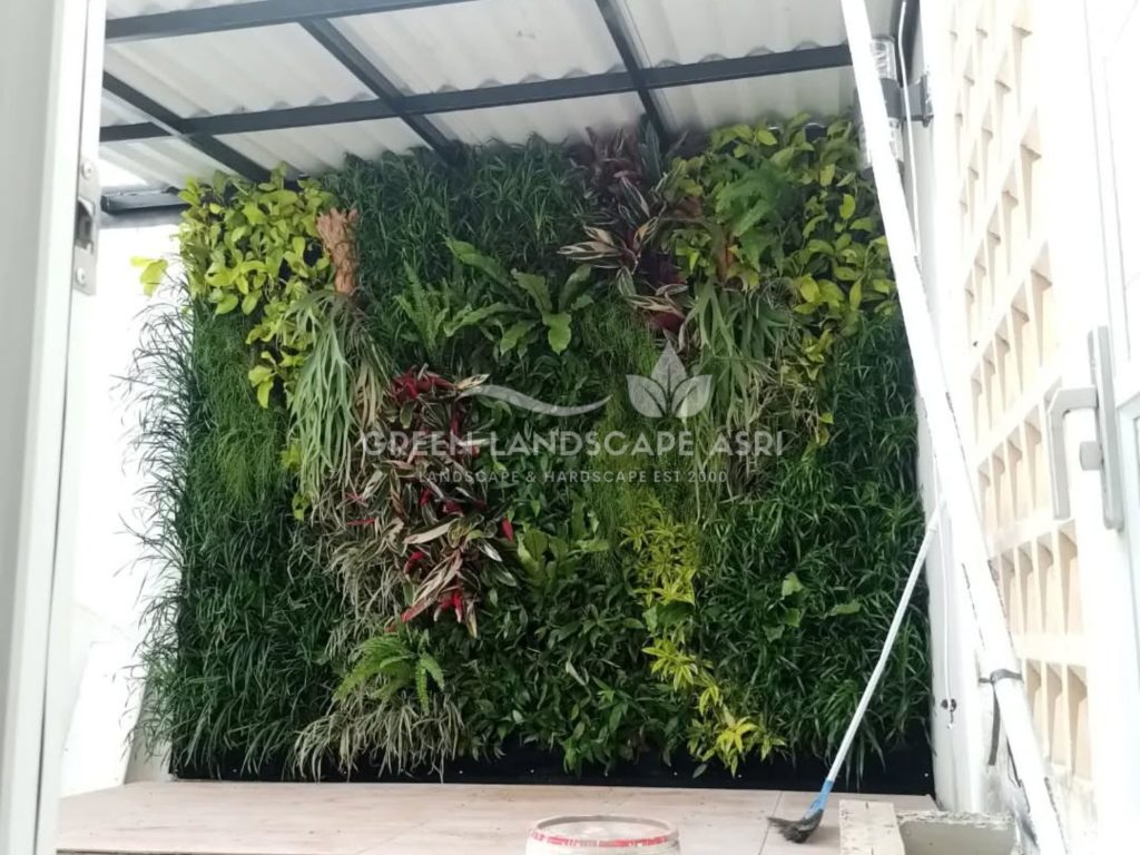 Jasa Bikin Vertical Garden Asli & Sintetis