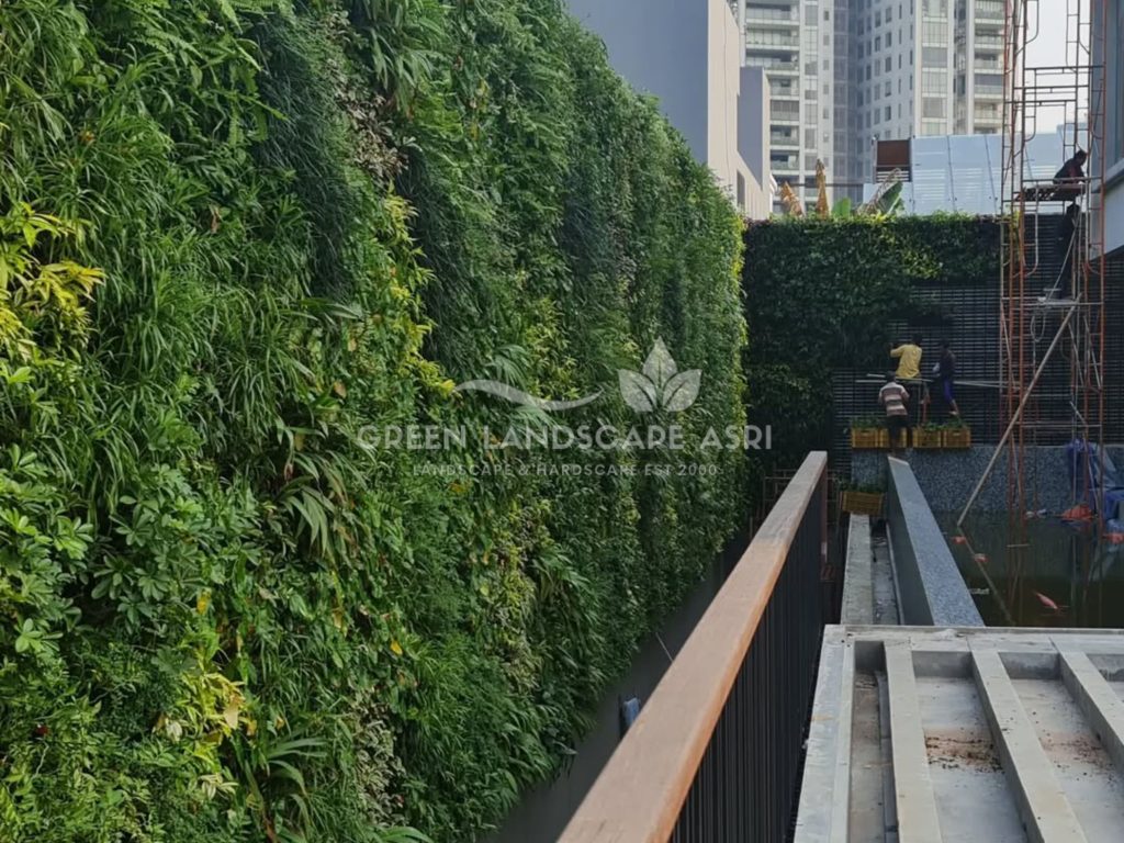 Jasa Vertical Garden Tanaman Asli