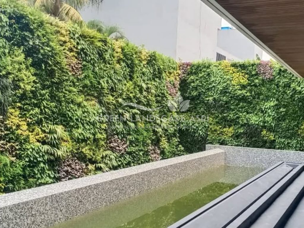 Jasa Vertical Garden Tanaman Asli