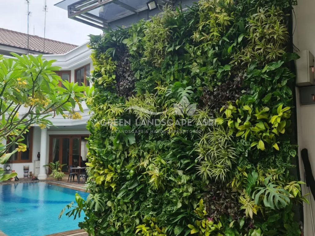 Jasa Vertical Garden Tanaman Asli