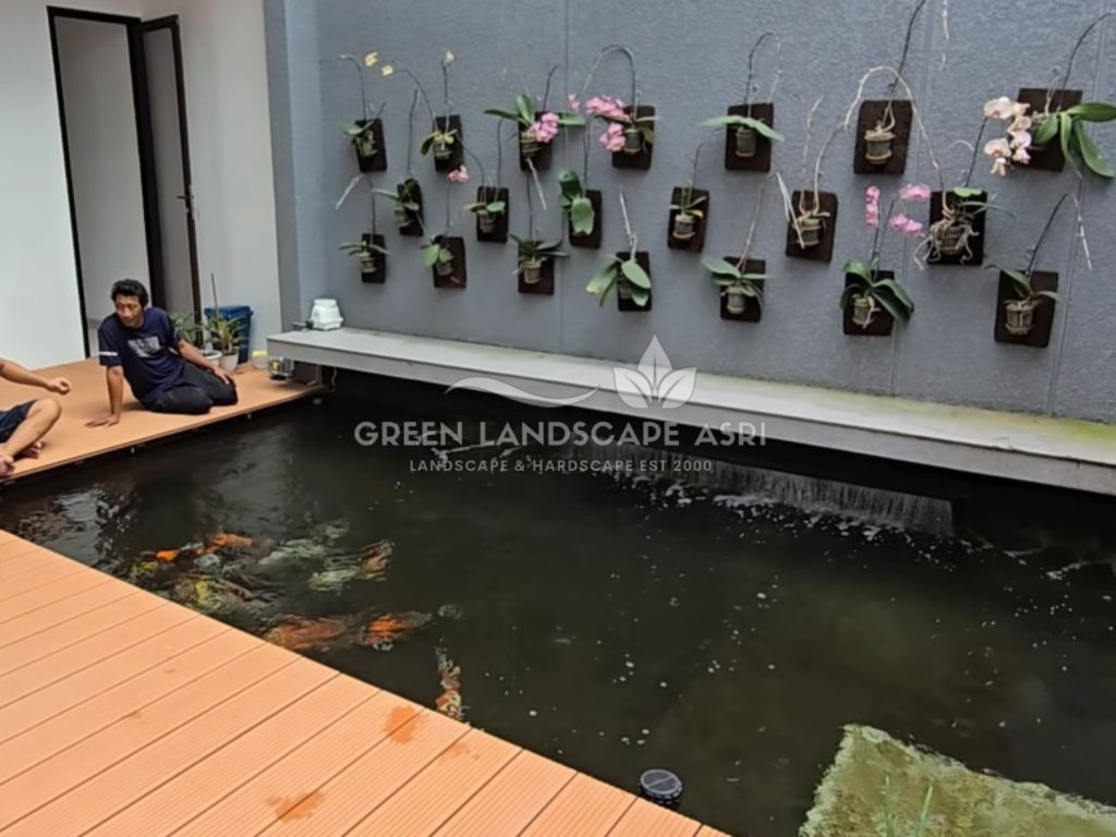 Jasa Kolam Ikan Minimalis