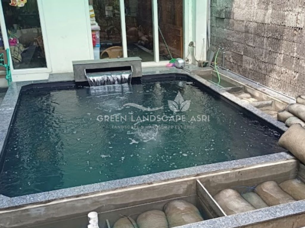 Jasa Pembuatan Kolam Ikan Minimalis