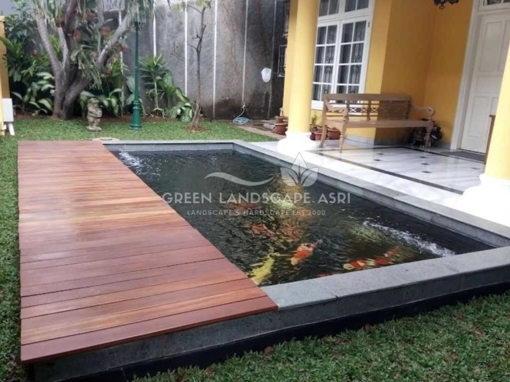 Jasa Pembuatan Kolam Ikan Minimalis
