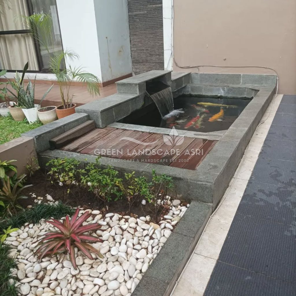Jasa Tukang Kolam Ikan Minimalis