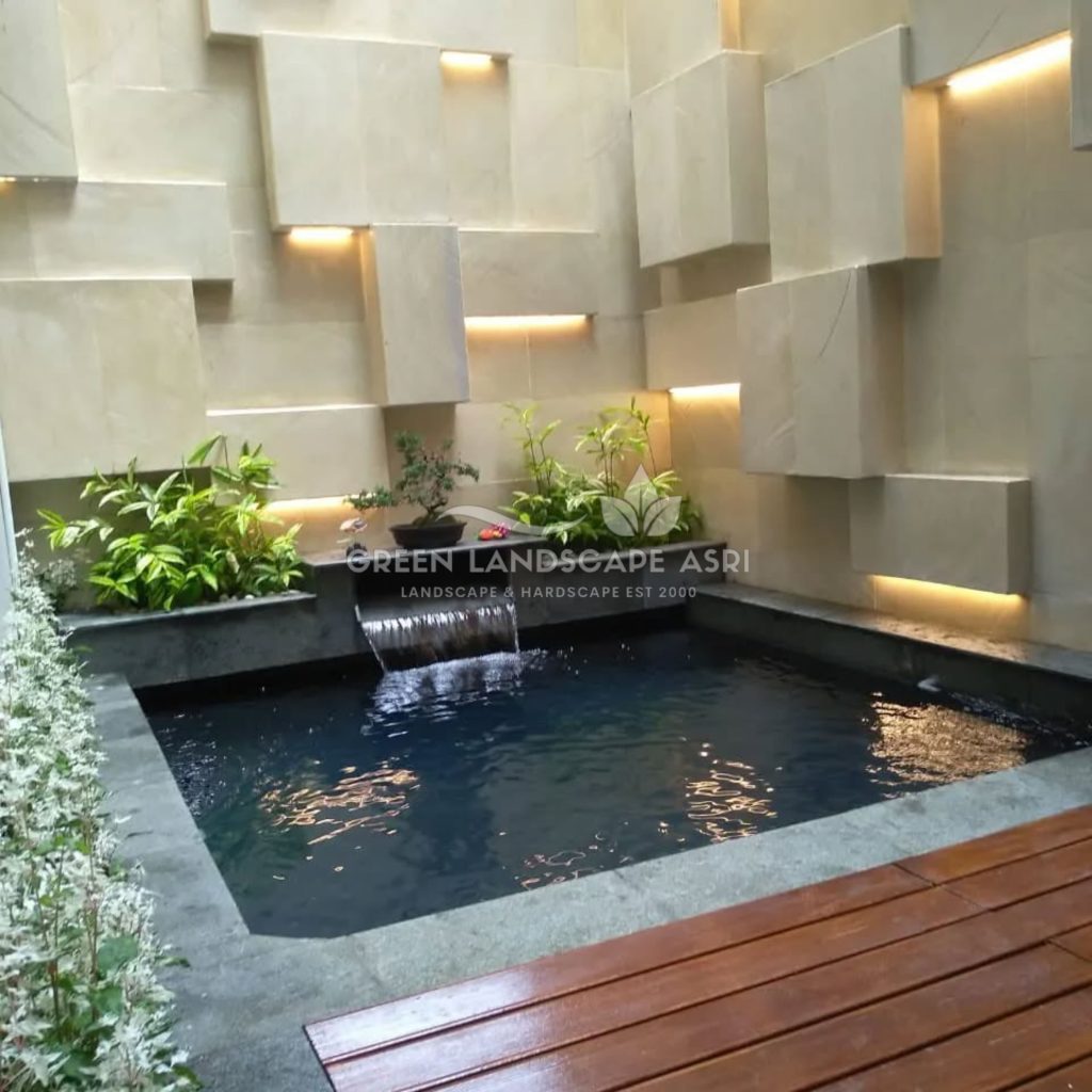 Jasa Tukang Kolam Ikan Minimalis