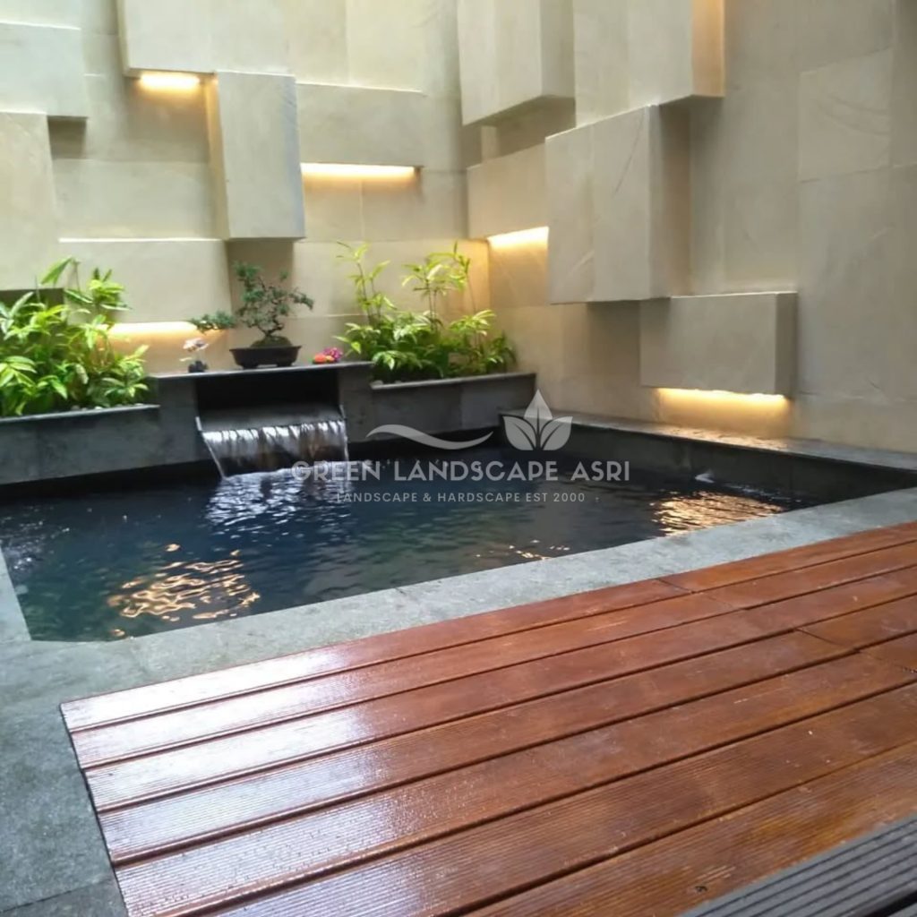 Jasa Tukang Kolam Ikan Minimalis