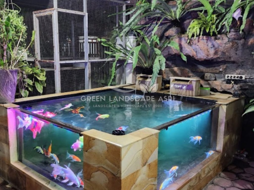 Jasa Tukang Kolam Ikan Minimalis