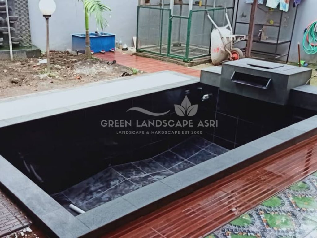 Jasa Tukang Kolam Ikan Minimalis