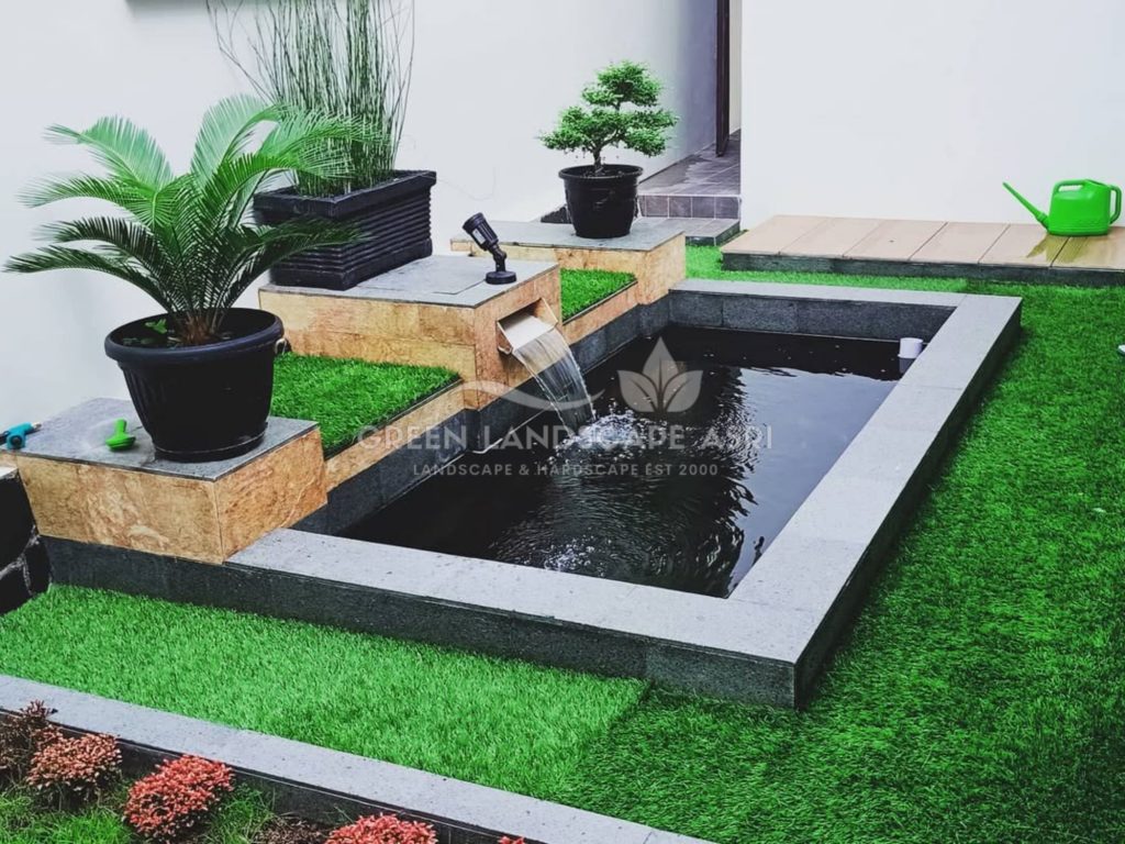 Jasa Tukang Kolam Ikan Minimalis