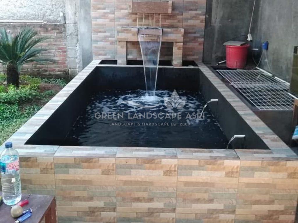 Jasa Tukang Kolam Ikan Minimalis