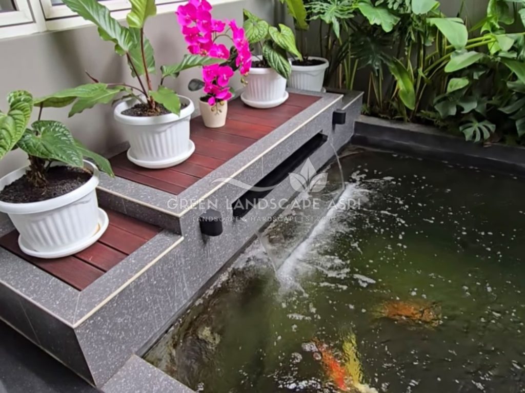 Jasa Pembuatan Kolam Koi