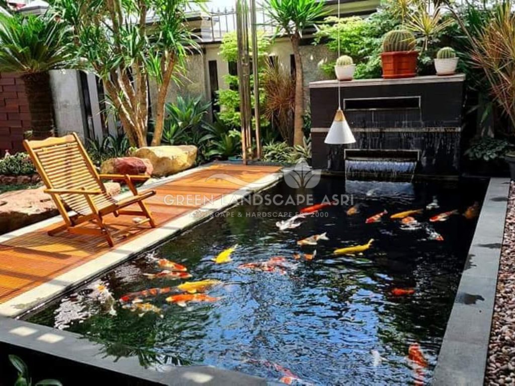 Jasa Desain Kolam Koi Minimalis