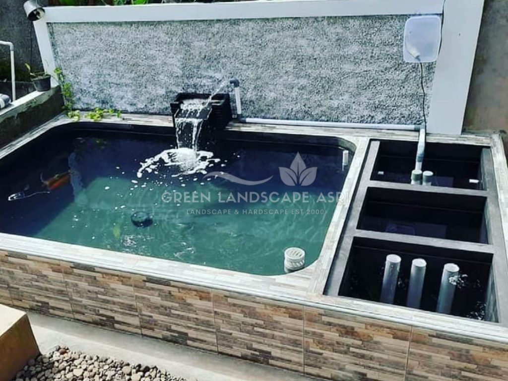 Tukang Kolam Ikan Minimalis