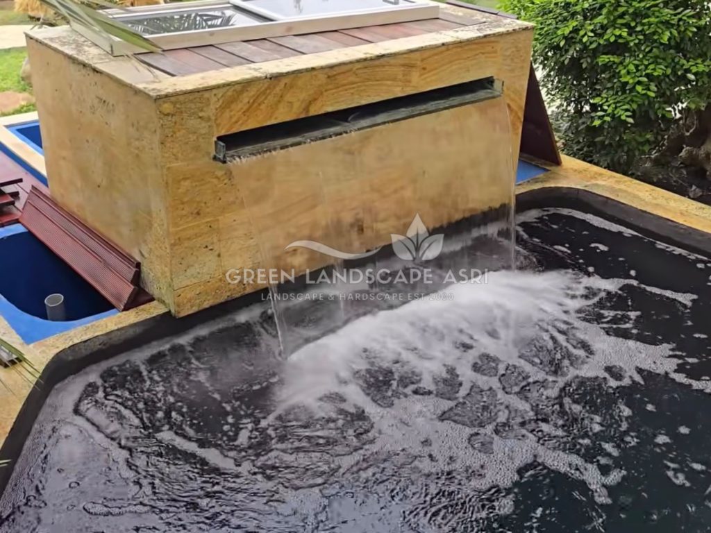 Jasa Kolam Ikan Minimalis