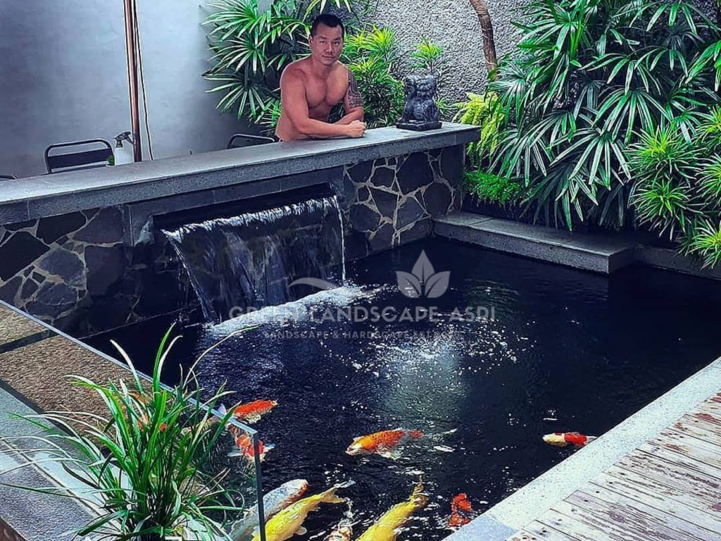 Tukang Kolam Ikan Minimalis