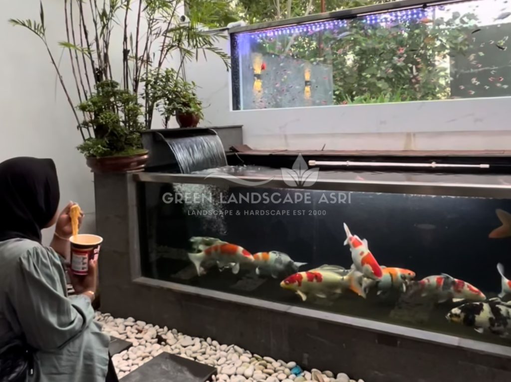 Tukang Kolam Ikan Minimalis