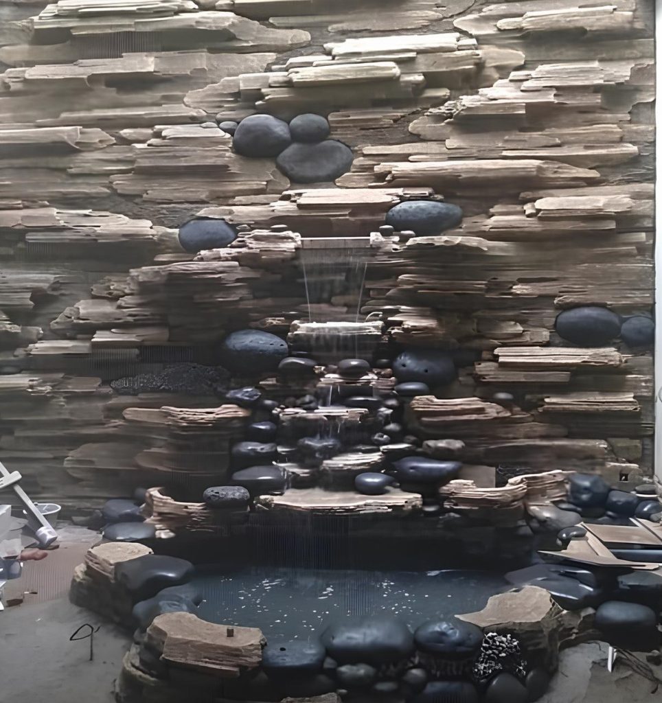 Kolam Relief di Kantor untuk Efek Alam yang Menenangkan